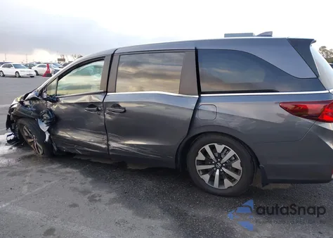 2025 Honda Odyssey Ex-L from USA, damaged, VIN 5FNRL6H64SB038684